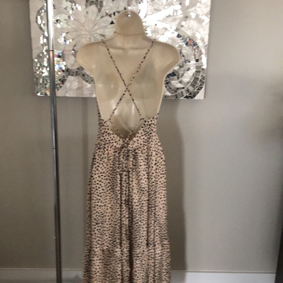 CUPSHE Ayana Lace up backless Maxi Slip Dress - Picture 4 of 7